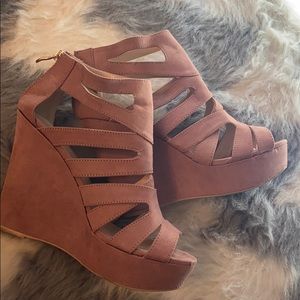 charlotte russe wedges